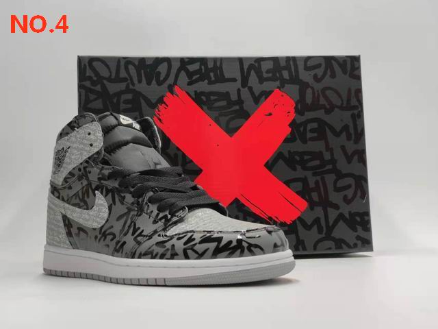 Air Jordan 1 Basketball Shoes NO.4;